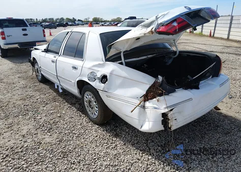 2003 Mercury Grand Marquis Gs из США, поврежденный, VIN 2MEFM74W63X688595
